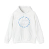 Boho Babe Bohemian Wreath | Unisex Hooded Hoodie Sweatshirt