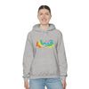 Chill Stitch – VW Tie-dye Van - Unisex Hooded Hoodie Sweatshirt – Embrace Your Vibe