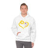 Butterflies Sunflower | Unisex Hooded Hoodie Sweatshirt | Embrace Your Vibe