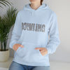 Bowling Silhouette Sport | Unisex Hooded Hoodie Sweatshirt | Embrace Your Vibe