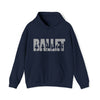 Ballet Dance Silhouette Sport | Unisex Hooded Hoodie Sweatshirt | Embrace Your Vibe