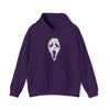 Ghost Face Bats Halloween Sweatshirt | Abstract Unisex Hooded Hoodie Sweatshirt