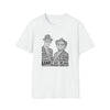 Blues Brothers Movies | Unisex Soft Style Tee T-Shirt | Embrace Your Vibe | Calligram Word Design