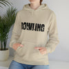 Bowling Silhouette Sport | Unisex Hooded Hoodie Sweatshirt | Embrace Your Vibe