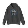 Boho Babe Bohemian Wreath | Unisex Hooded Hoodie Sweatshirt