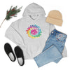 Chill Stitch – Girl Power Tie-Dye - Unisex Hooded Hoodie Sweatshirt – Embrace Your Vibe
