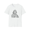 Benjamin Franklin | Unisex Soft Style Tee T-Shirt| Embrace Your Vibe | Calligram Word Design