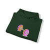 Doughnut Barbell Foodie Sweatshirt | Abstract Unisex Hooded Hoodie Sweatshirt