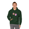 Doughnut Barbell Foodie Sweatshirt | Abstract Unisex Hooded Hoodie Sweatshirt