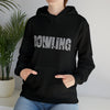 Bowling Silhouette Sport | Unisex Hooded Hoodie Sweatshirt | Embrace Your Vibe