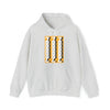 Abstract Shapes V1 Horizontal Scribe | Abstract | Minimalist | Modern Unisex Hooded Hoodie Sweatshirt | Embrace Your Vibe