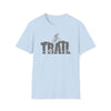 Bike Shirt | MTB Bike Trail Mountain Biking Word Graphic | Unisex Soft style T-Shirt Tee