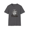Albert Einstein Science Physics | Unisex Soft Style Tee T-Shirt | Calligram Word Design