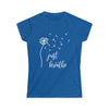Just Breath Shirt | Dandelion Relaxation | Women's Soft style Tee T-Shirt