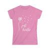 Just Breath Shirt | Dandelion Relaxation | Women's Soft style Tee T-Shirt
