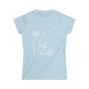 Just Breath Shirt | Dandelion Relaxation | Women's Soft style Tee T-Shirt