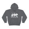 Bear Always Take Scenic Route | Unisex Hooded Hoodie Sweatshirt | Embrace Your Vibe