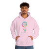 Chill Stitch – Peace Live Frog Tie-Dye - Unisex Hooded Hoodie Sweatshirt – Embrace Your Vibe