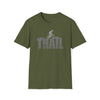 Bike Shirt | MTB Bike Trail Mountain Biking Word Graphic | Unisex Soft style T-Shirt Tee