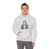 Kurt Cobain | Unisex Hooded Hoodie Sweatshirt | Embrace Your Vibe | Calligram Word Design