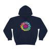 Chill Stitch – Girl Power Tie-Dye - Unisex Hooded Hoodie Sweatshirt – Embrace Your Vibe
