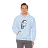 Salvador Dali Artist | Unisex Hooded Hoodie Sweatshirt | Calligram Word Design