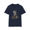 Nikola Tesla Science | Unisex Soft Style Tee T-Shirt | Calligram Word Design