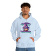 Halloween Sweatshirt | Happy Halloween Haunted House | Unisex Hooded Hoodie Sweatshirt