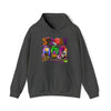 Halloween Sweatshirt | Spooky Season Specimen Jars | Unisex Hooded Hoodie Sweatshirt