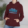 Chill Stitch – Wilderness Road Less Traveled - Unisex Hooded Hoodie Sweatshirt – Embrace Your Vibe