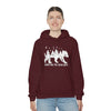 Bear Always Take Scenic Route | Unisex Hooded Hoodie Sweatshirt | Embrace Your Vibe