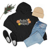 Chill Stitch – Radiate Positivity - Unisex Hooded Hoodie Sweatshirt – Embrace Your Vibe