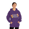 Chill Stitch – Radiate Positivity - Unisex Hooded Hoodie Sweatshirt – Embrace Your Vibe