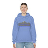 Chill Stitch – Grand Adventure Mountains - Unisex Hooded Hoodie Sweatshirt – Embrace Your Vibe