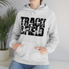 Chill Stitch – Track & Field Sport - Unisex Hooded Hoodie Sweatshirt – Embrace Your Vibe