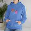 Doughnut Barbell Foodie Sweatshirt | Abstract Unisex Hooded Hoodie Sweatshirt