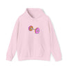 Doughnut Barbell Foodie Sweatshirt | Abstract Unisex Hooded Hoodie Sweatshirt