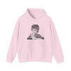 Bruce Lee | Unisex Hooded Hoodie Sweatshirt | Embrace Your Vibe | Calligram Word Design
