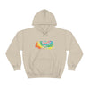 Chill Stitch – VW Tie-dye Van - Unisex Hooded Hoodie Sweatshirt – Embrace Your Vibe