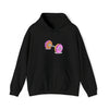 Doughnut Barbell Foodie Sweatshirt | Abstract Unisex Hooded Hoodie Sweatshirt
