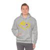 Butterflies Sunflower | Unisex Hooded Hoodie Sweatshirt | Embrace Your Vibe
