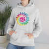 Chill Stitch – Girl Power Tie-Dye - Unisex Hooded Hoodie Sweatshirt – Embrace Your Vibe