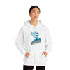 Chill Stitch – Hike More Worry Less - Unisex Hooded Hoodie Sweatshirt – Embrace Your Vibe