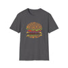 Burger Food Foodie | Abstract | Minimalist | Modern | Unisex Soft Style Tee T-Shirt | Embrace Your Vibe