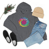 Chill Stitch – Girl Power Tie-Dye - Unisex Hooded Hoodie Sweatshirt – Embrace Your Vibe