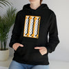 Abstract Shapes V1 Horizontal Scribe | Abstract | Minimalist | Modern Unisex Hooded Hoodie Sweatshirt | Embrace Your Vibe