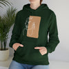 Abstract Shapes V7 Face Sketch | Abstract | Minimalist | Modern Unisex Hooded Hoodie Sweatshirt | Embrace Your Vibe