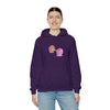 Doughnut Barbell Foodie Sweatshirt | Abstract Unisex Hooded Hoodie Sweatshirt