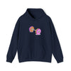 Doughnut Barbell Foodie Sweatshirt | Abstract Unisex Hooded Hoodie Sweatshirt