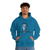 Bill Gates | Unisex Hooded Hoodie Sweatshirt | Embrace Your Vibe | Calligram Word Design